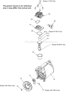 Page A Diagram and Parts List for 919-16732 Type 0 Black and Decker Compressor